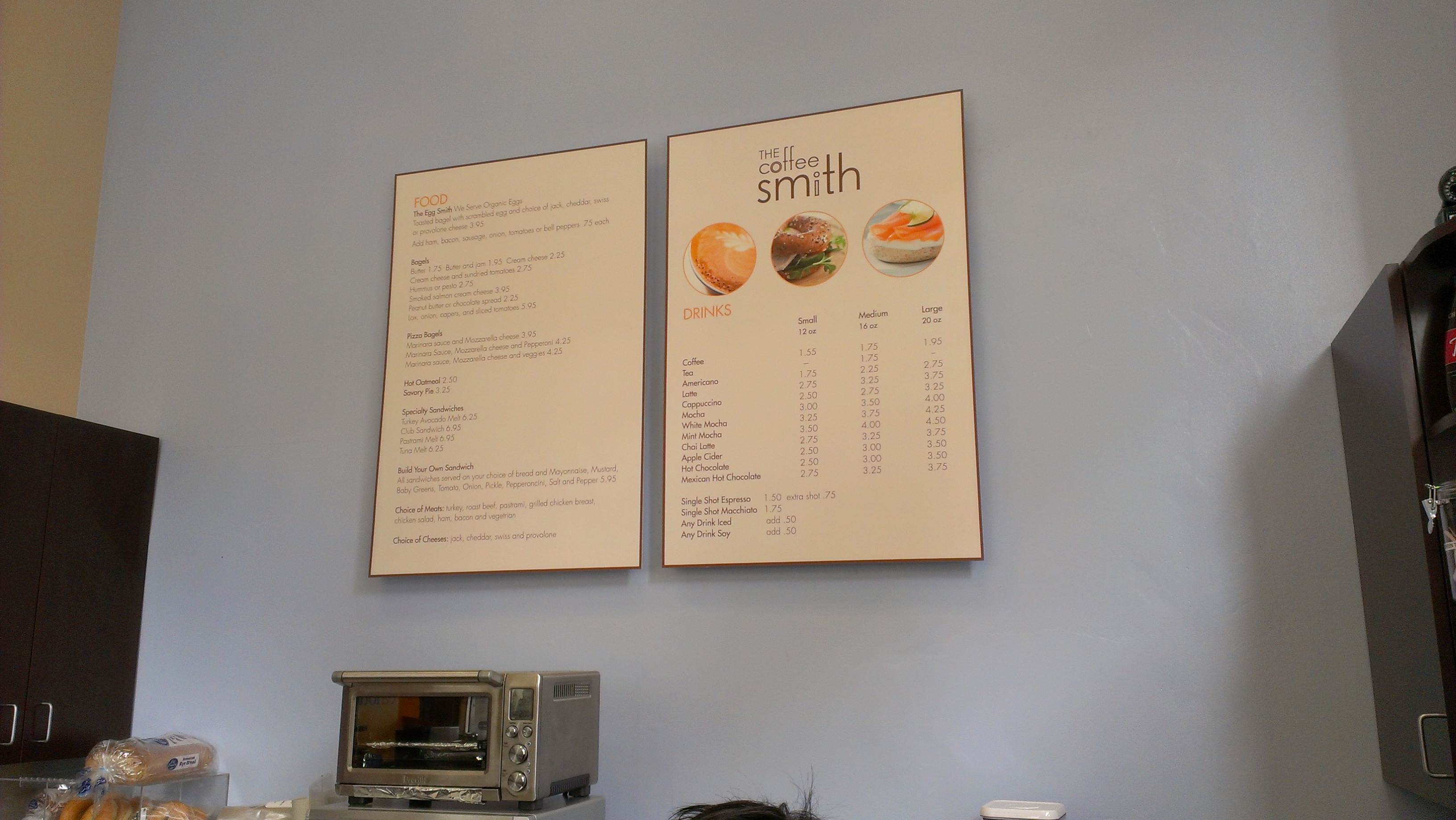 digital printed menu boards San Francisco
