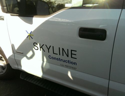 Skyline Construction Vehicle Graphics